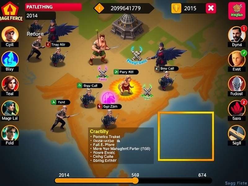 Baga Fierce Rivalry gameplay screenshot showing strategic battle interface